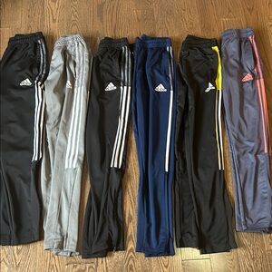Adidas tiro training pants lot of 6